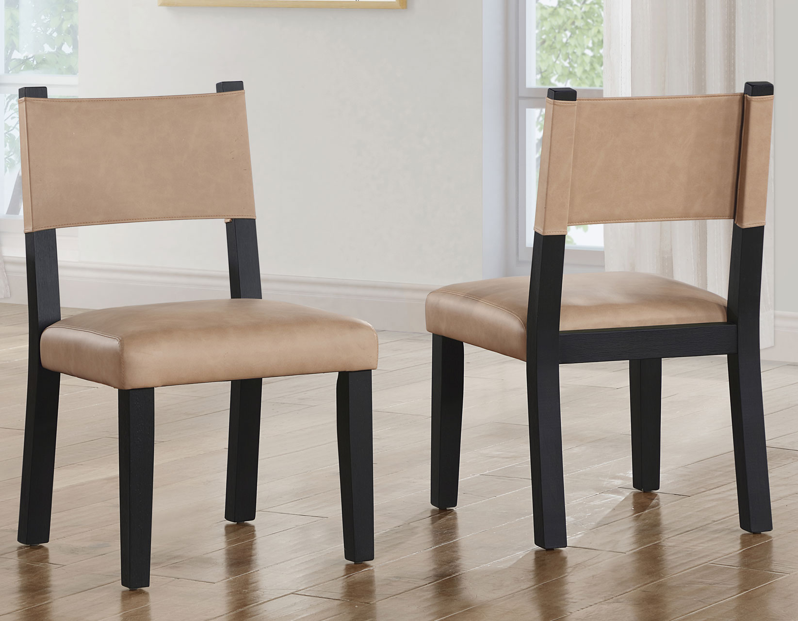 Aubrey 5-Piece 54" Round Dining Table Set - Image 2