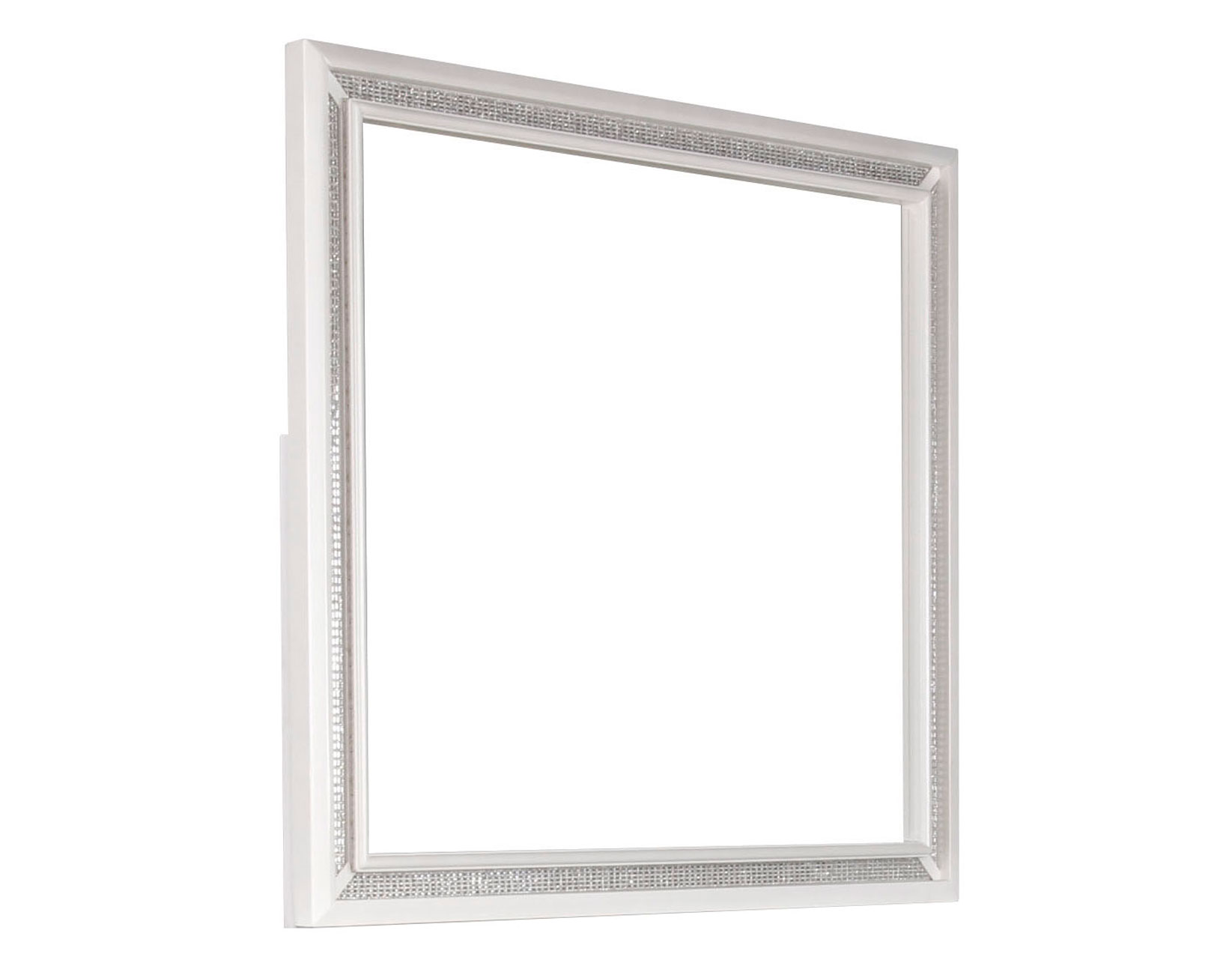 Cassie Illuminating Glam Dresser and Mirror, Shimmering Pearl Finish - Image 14