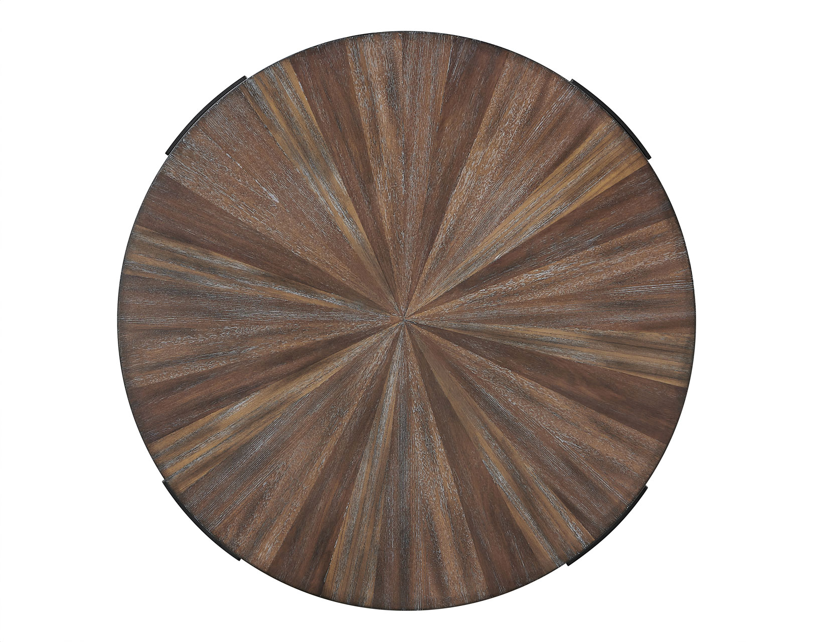Chevron, 22-inch Round End Table - Image 5