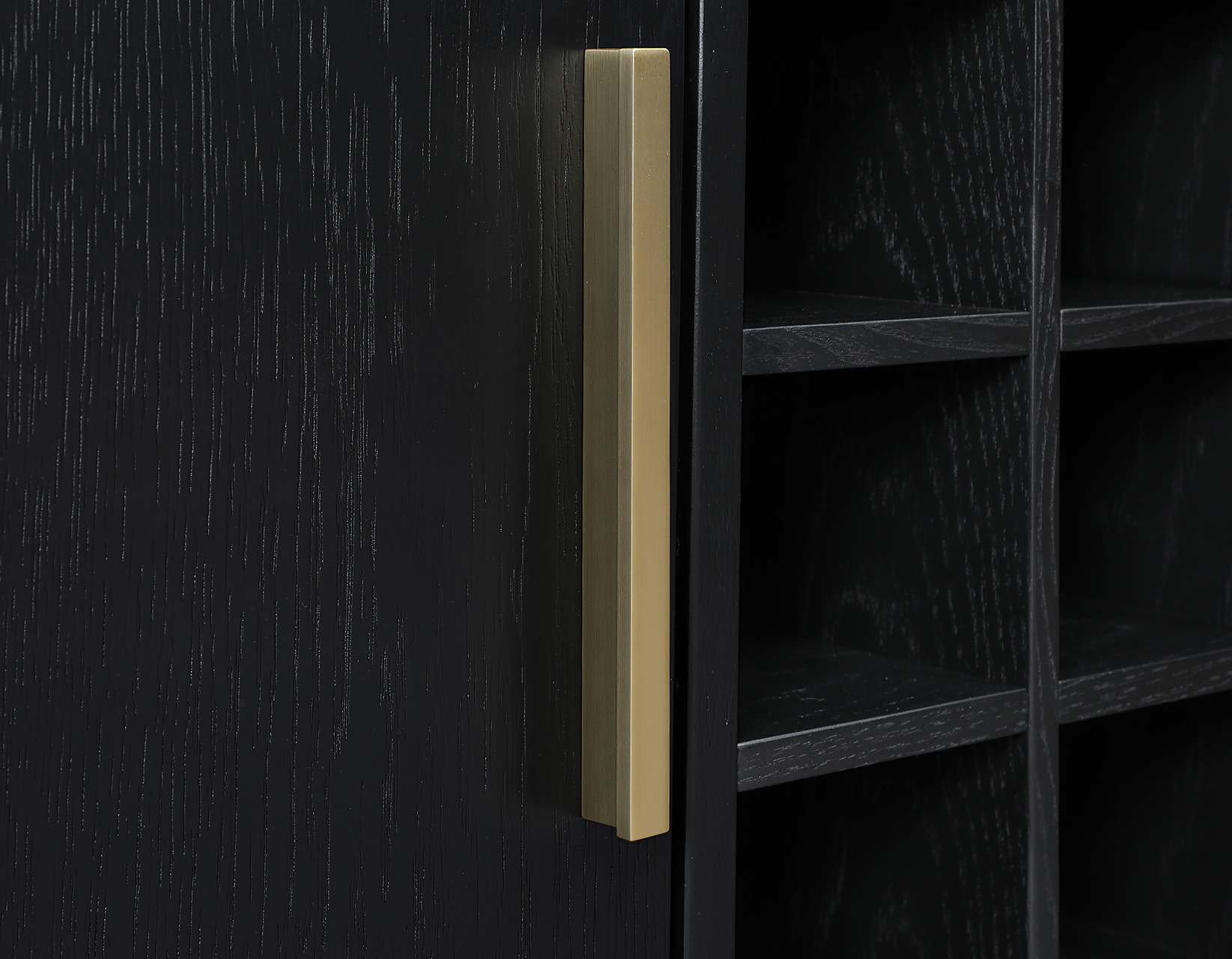 Colvin Reeded Bar, Black Finish - Image 13