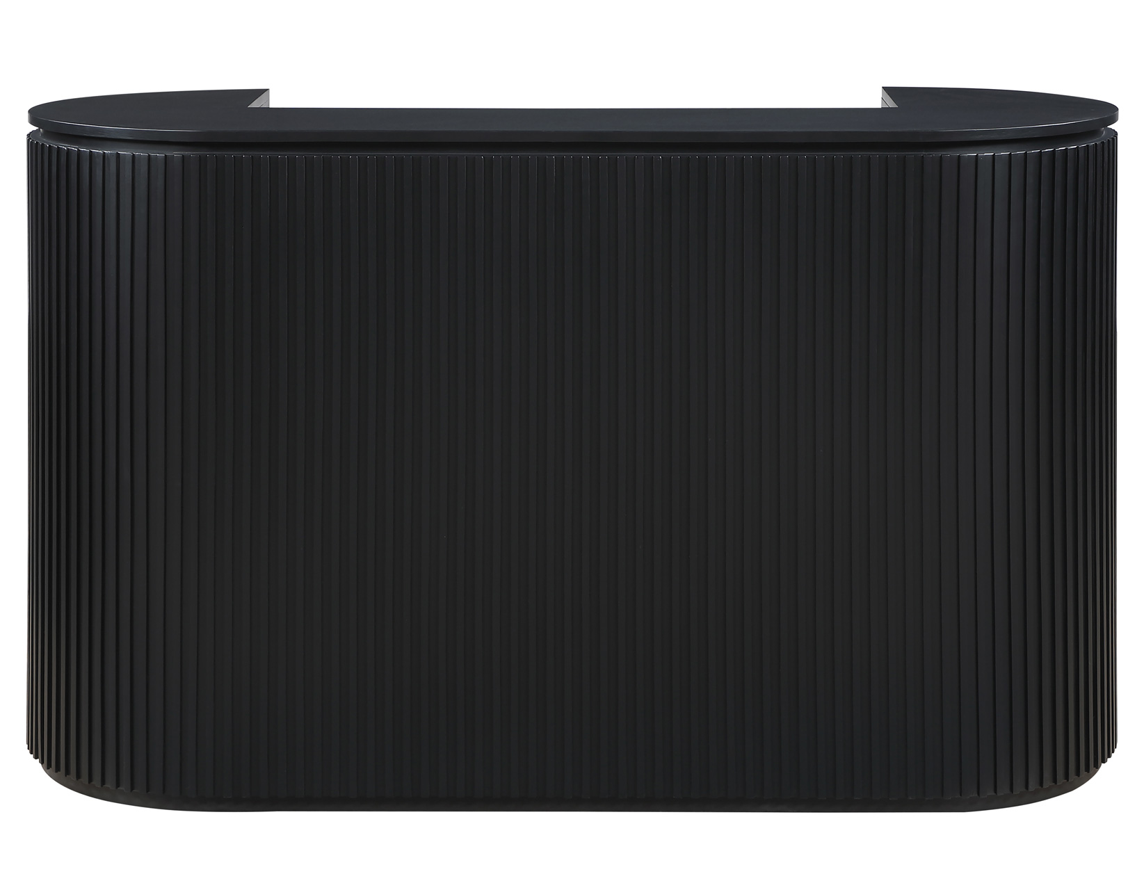Colvin Reeded Bar, Black Finish - Image 4