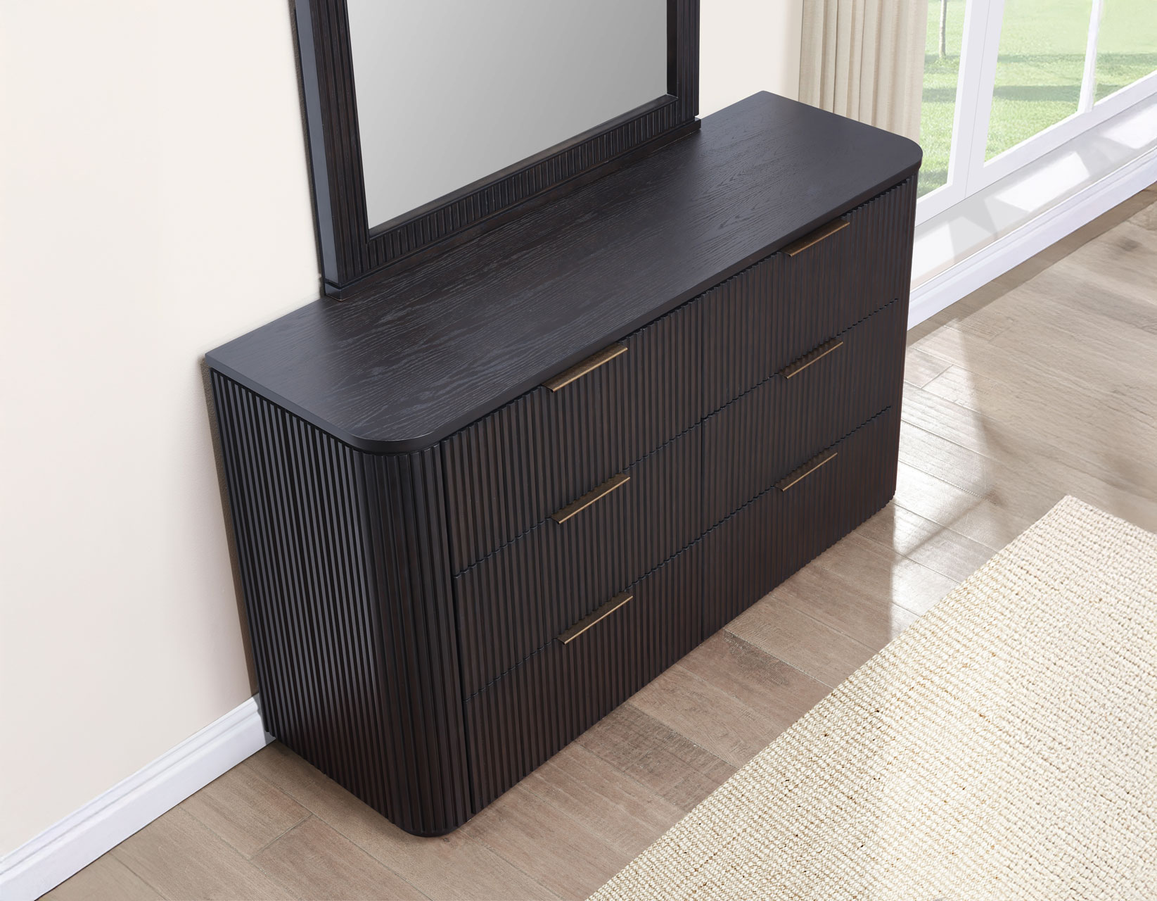 Henry Reeded Bedroom, Espresso Finish - Image 26
