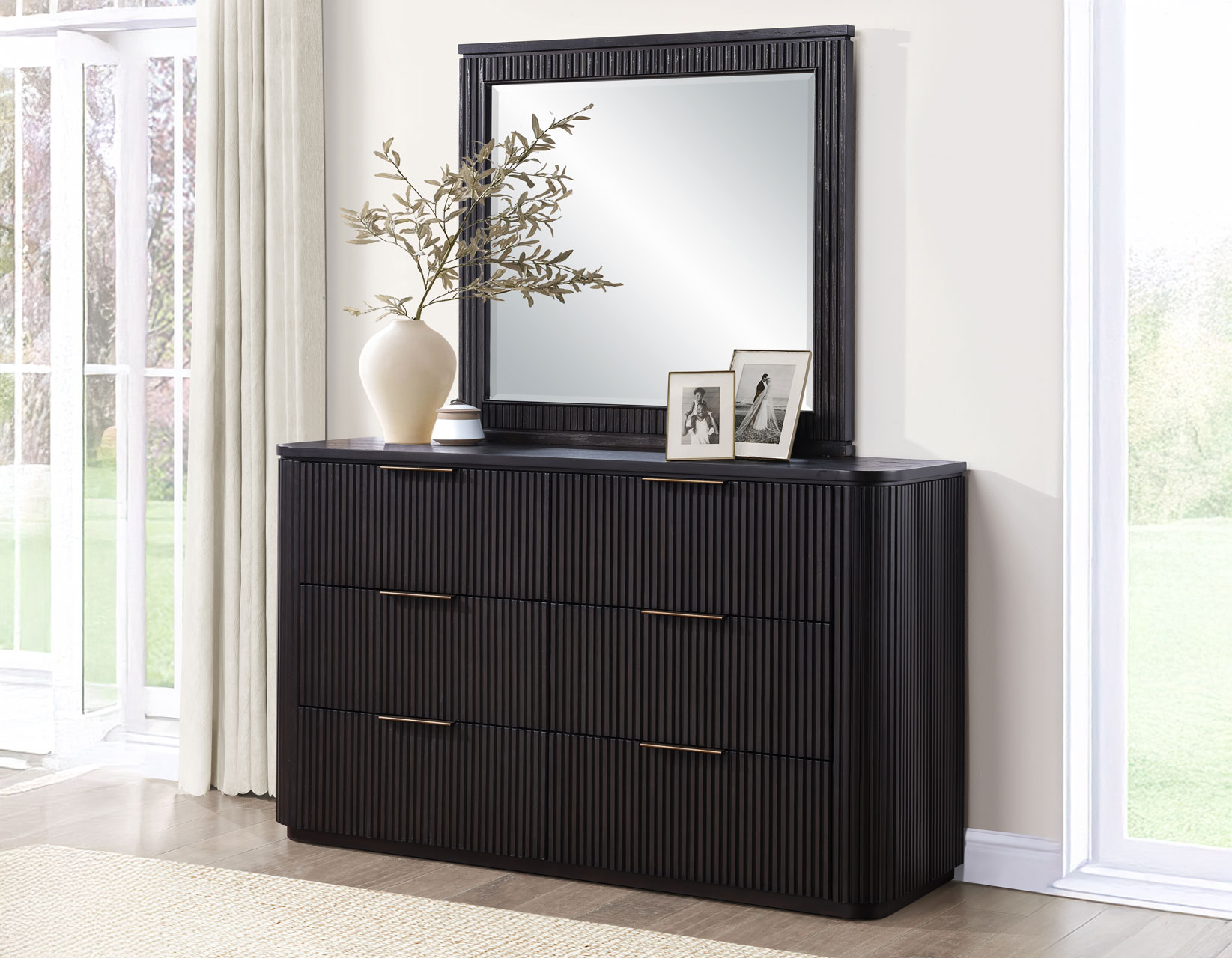 Henry Reeded Bedroom, Espresso Finish - Image 22