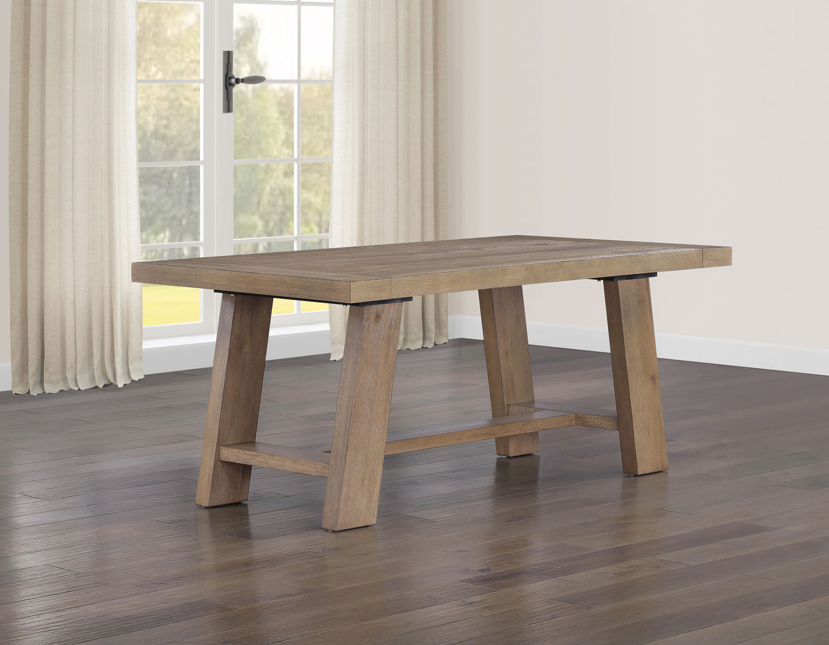 Orinda 5-Piece 72-108-inch Dining Table Set with 4 Side Chairs - Image 17