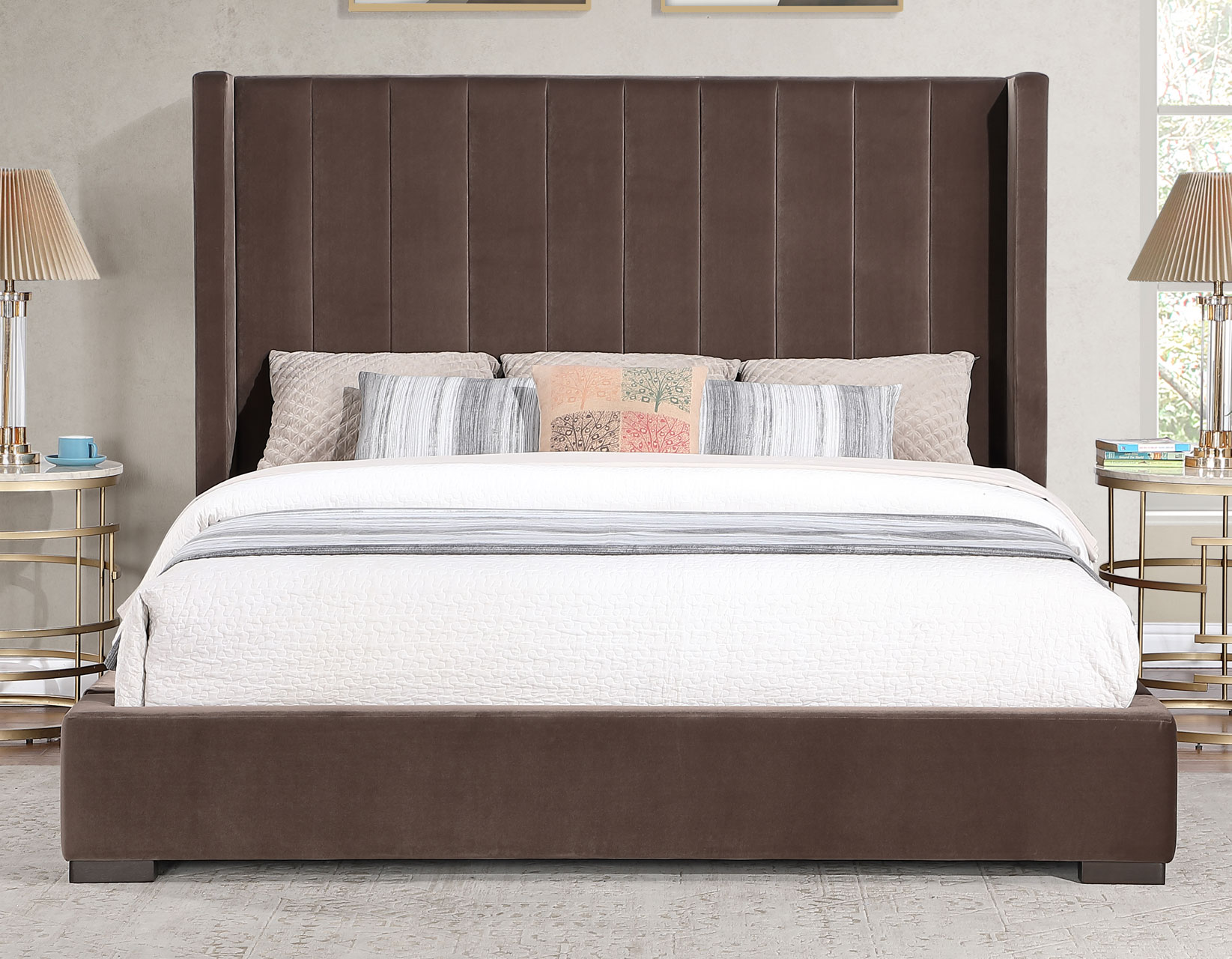 Pearson Queen Side Rails, Chocolate - Image 12