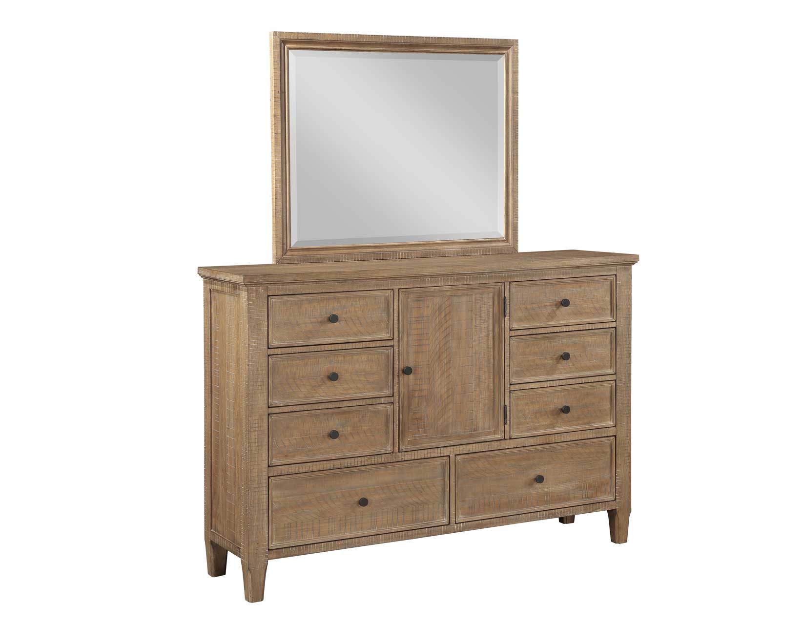 Riverdale Distressed Beveled Edge Mirror - Image 4