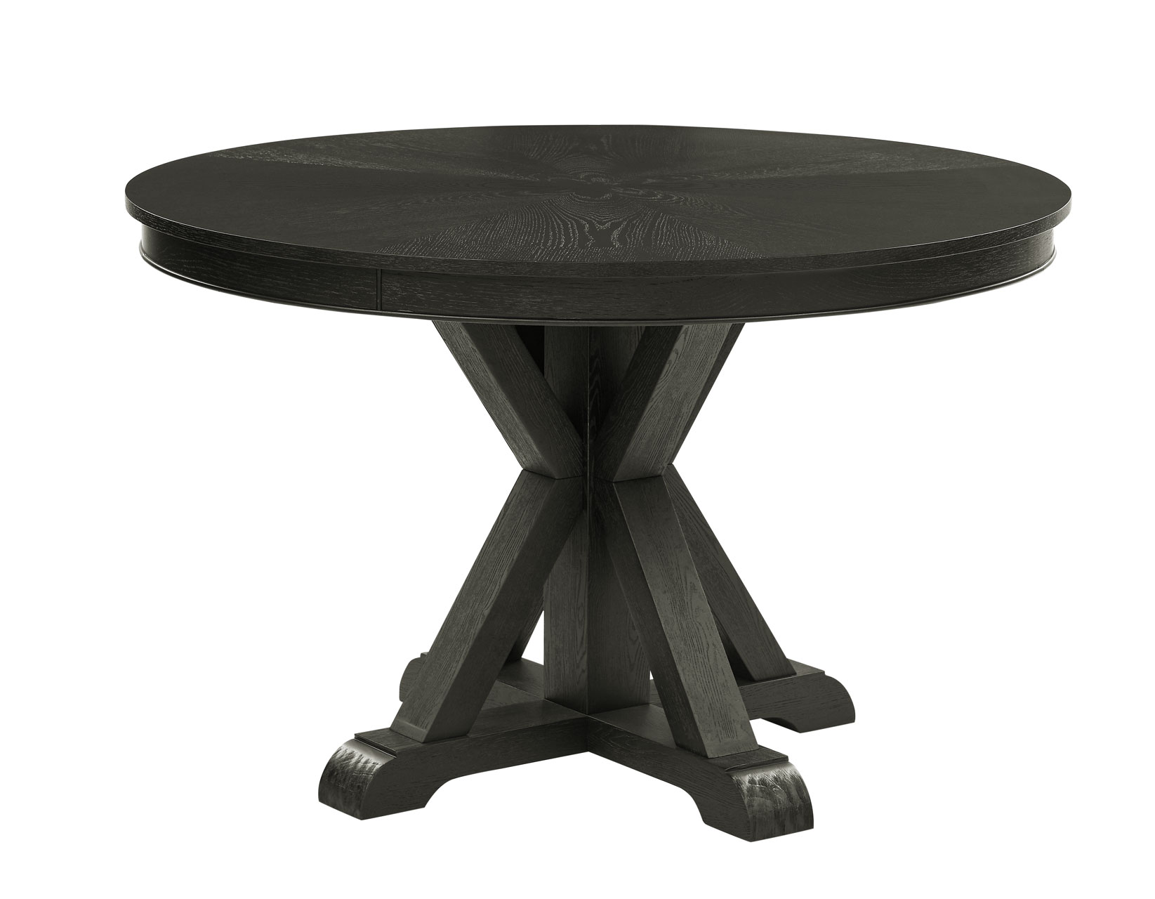 Rylie Trestle Table Base, Black Finish - Image 4