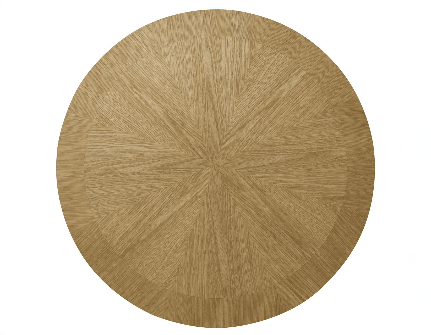 Rylie 48-inch Round Counter Table Top with 4 Drawers, Caramel Finish