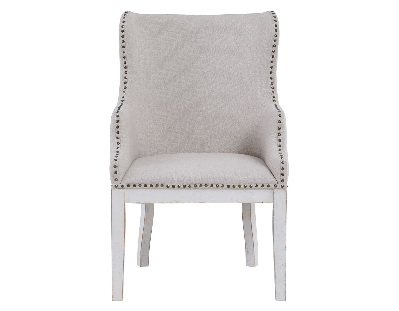 Warren Arm Chair, White - Image 2