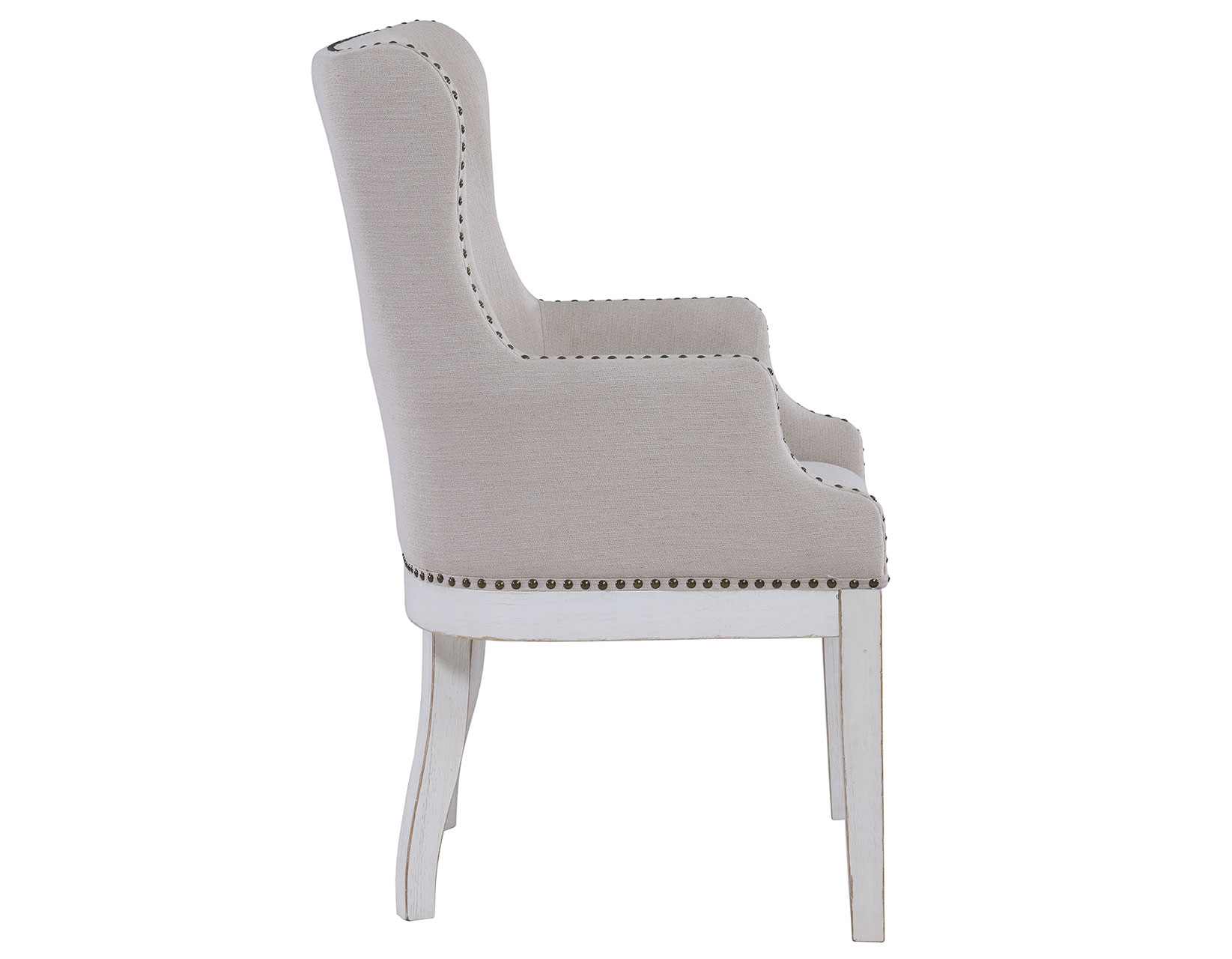Warren Arm Chair, White - Image 4