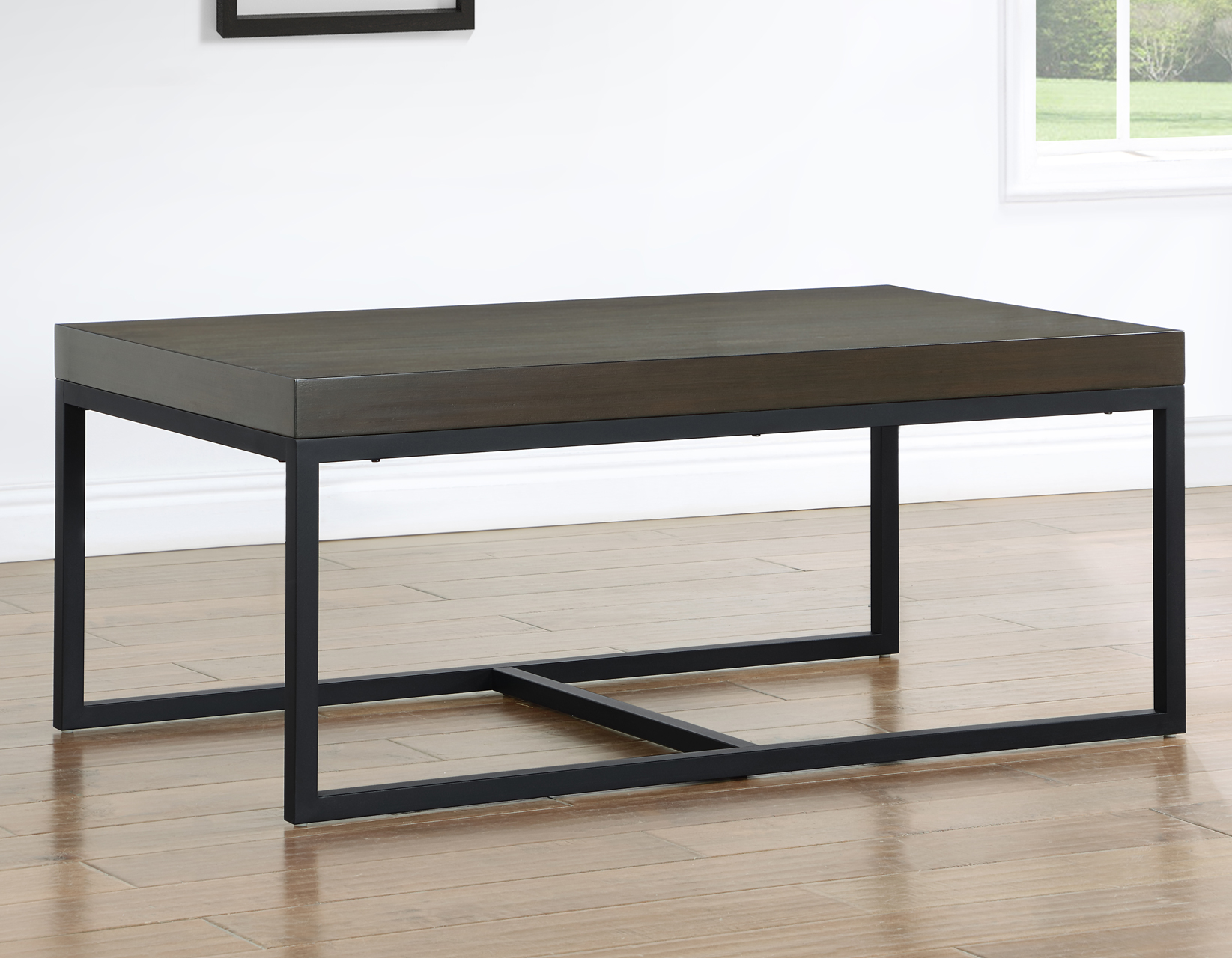 Yukon Rectangular Nesting Coffee Table with 2 Stools - Image 3