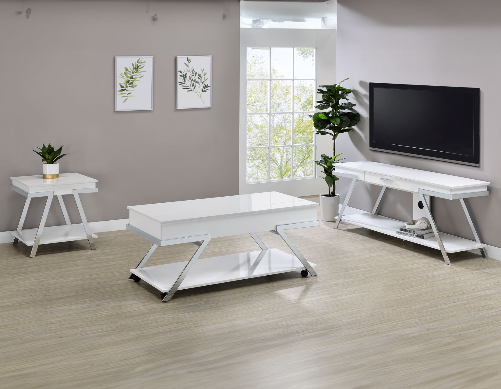 Zena, Lift-Top Cocktail Table, Castered - Image 13