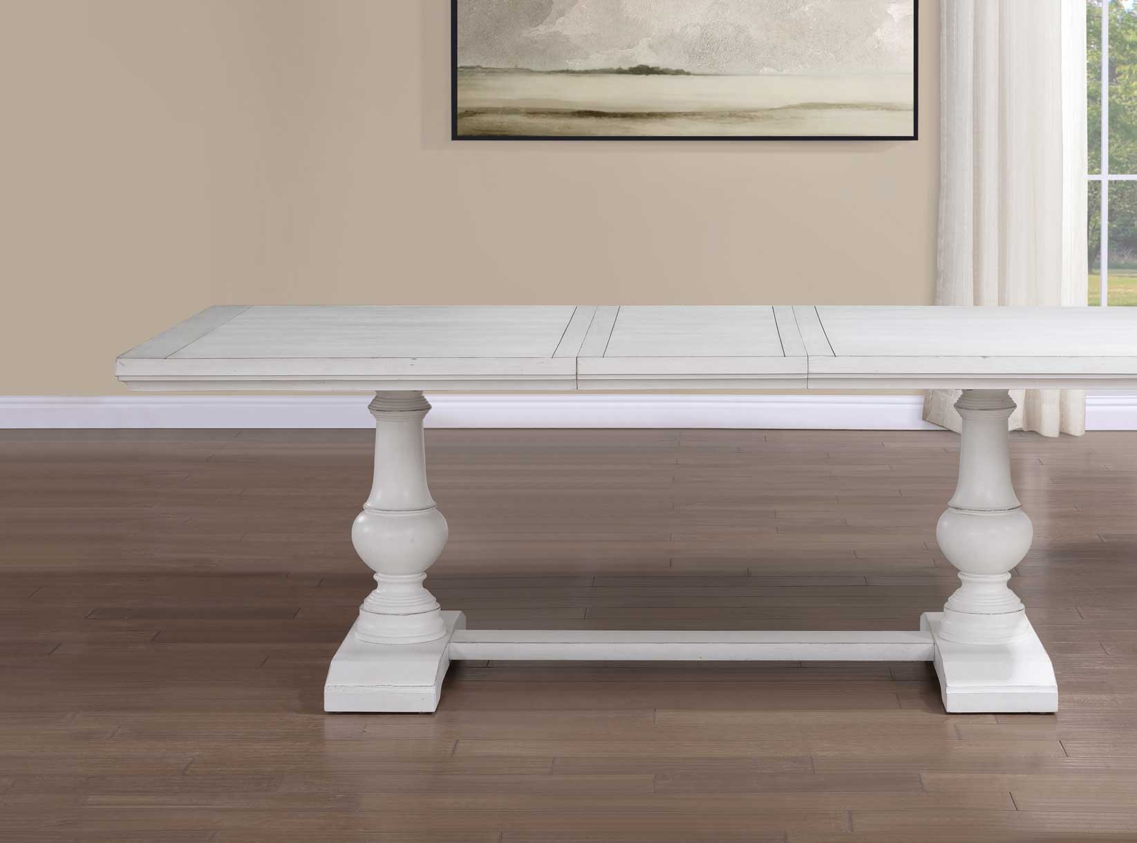 Warren White Round Pedestal Dining Table Base - Image 5
