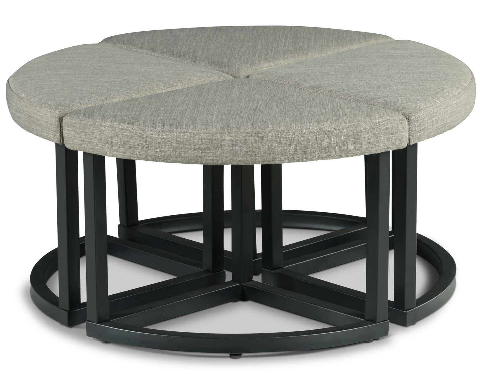 Yukon<br>Coffee Table & 4 Stools - Image 6
